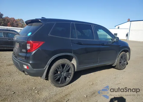 2021 Honda Passport Sport из США, поврежденный, VIN 5FNYF8H29MB010023